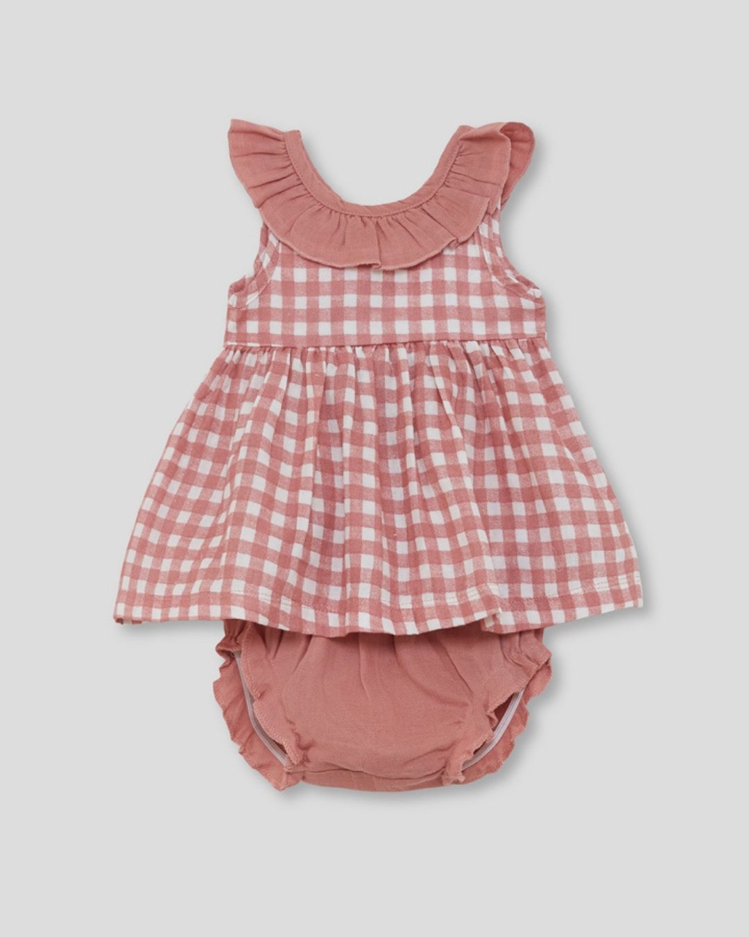 Vestido y Braguita Vichy Maquillaje - Street Monkey