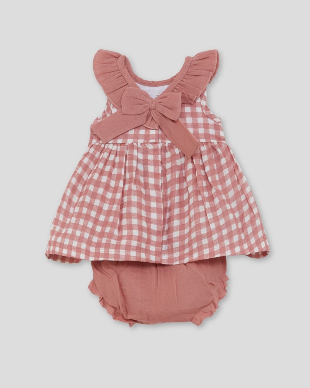 Vestido y Braguita Vichy Maquillaje - Street Monkey
