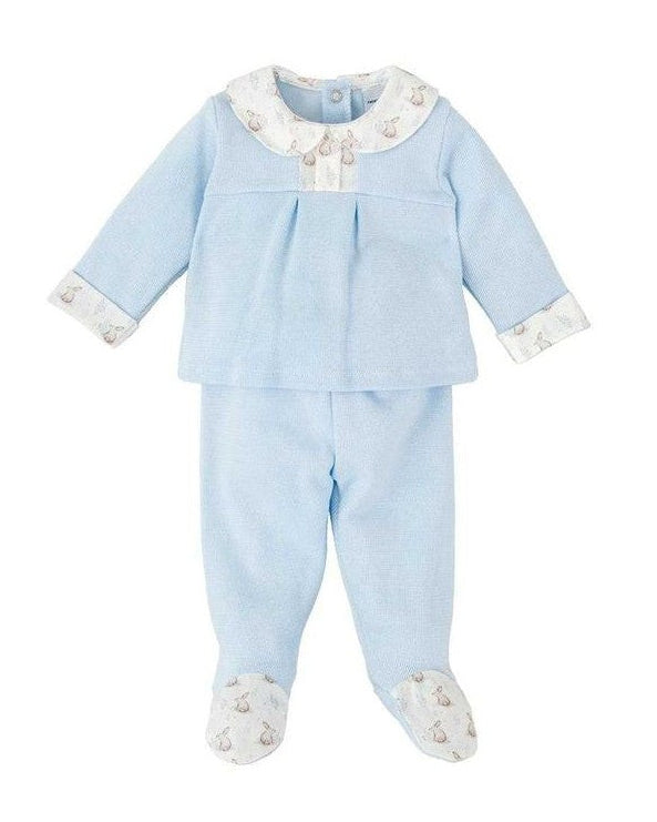 Conjunto Polaina Liebre Celeste - Babidu