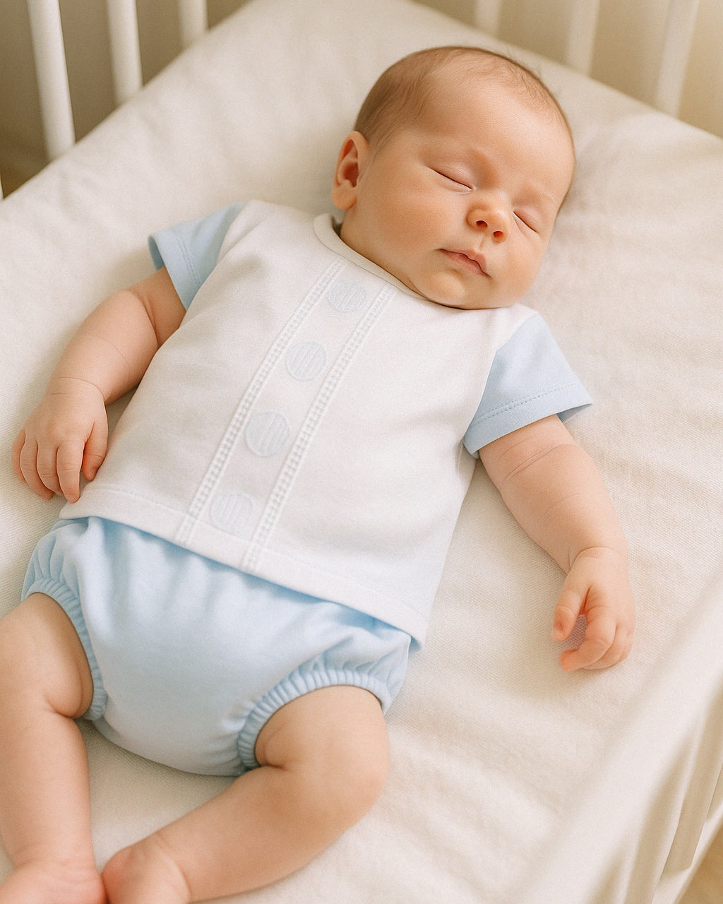 Conjunto Pololo Niño Béring Celeste - Calamaro