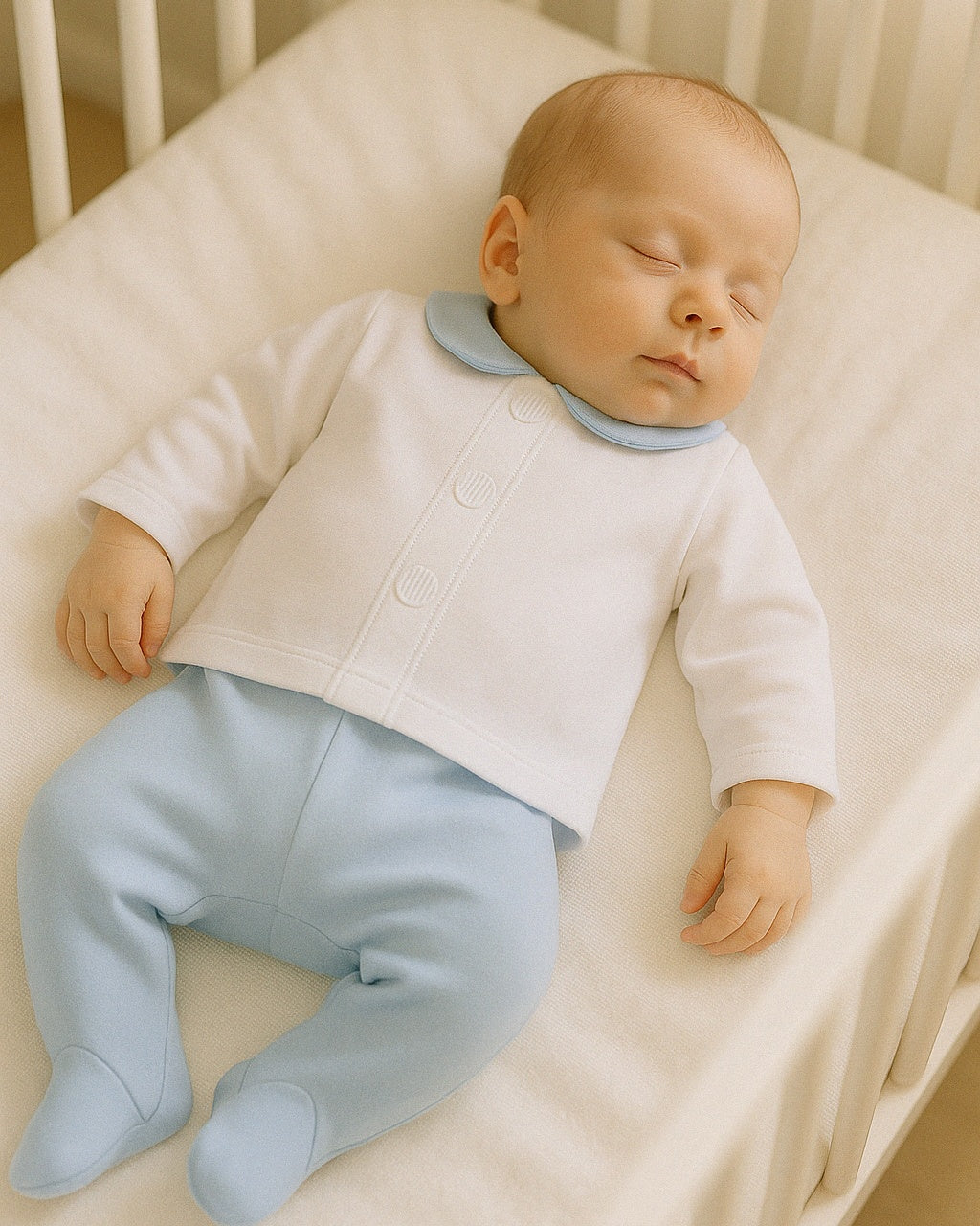 Conjunto Polaina Béring Celeste - Calamaro