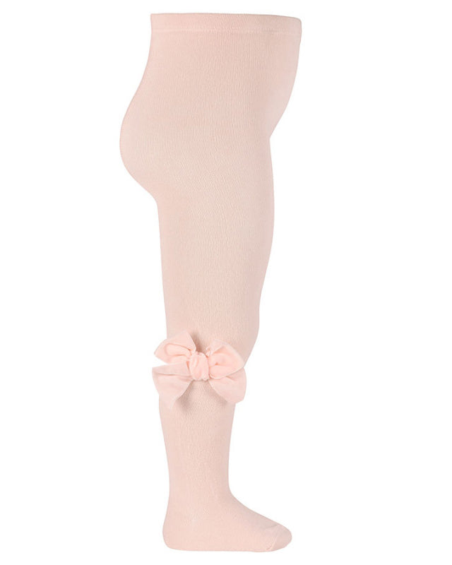 Leotardo Algodón Con Lazo Lateral Nude - Cóndor