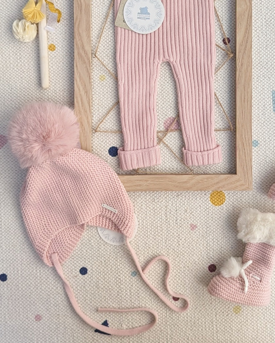 Leggin Bebé Rosa Empolvado - Pangasa Baby