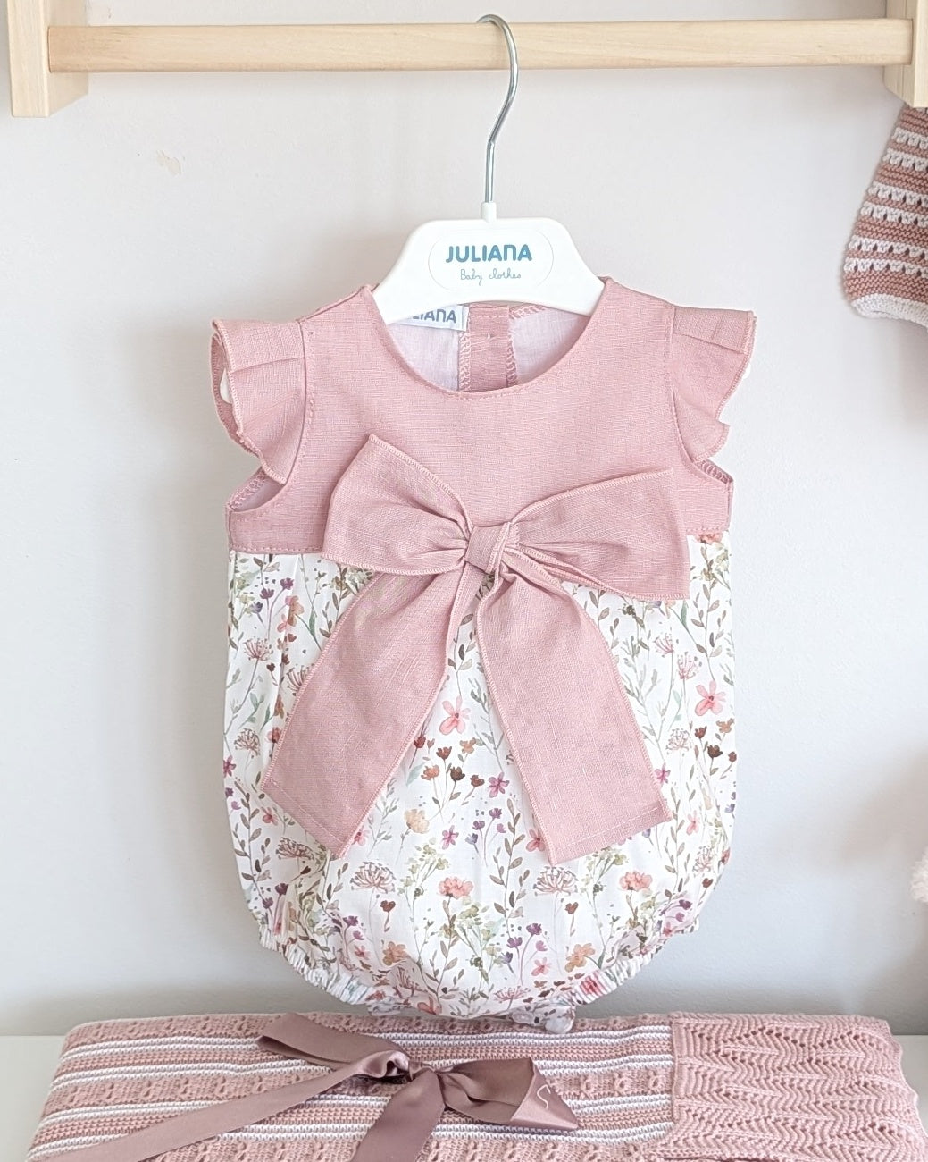 Pelele Tela Florecitas Maquillaje - Colección Siroco Juliana