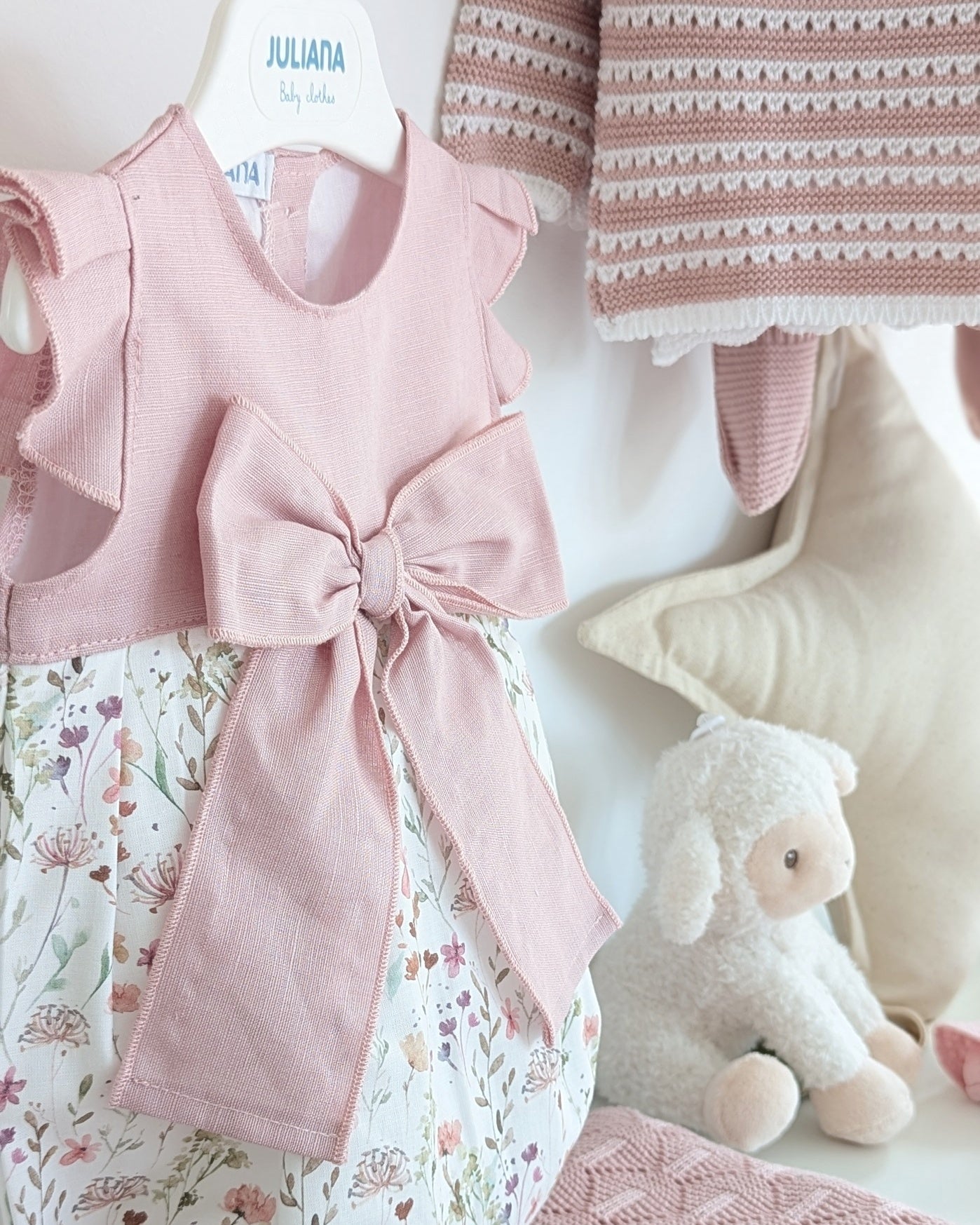 Pelele Tela Florecitas Maquillaje - Colección Siroco Juliana