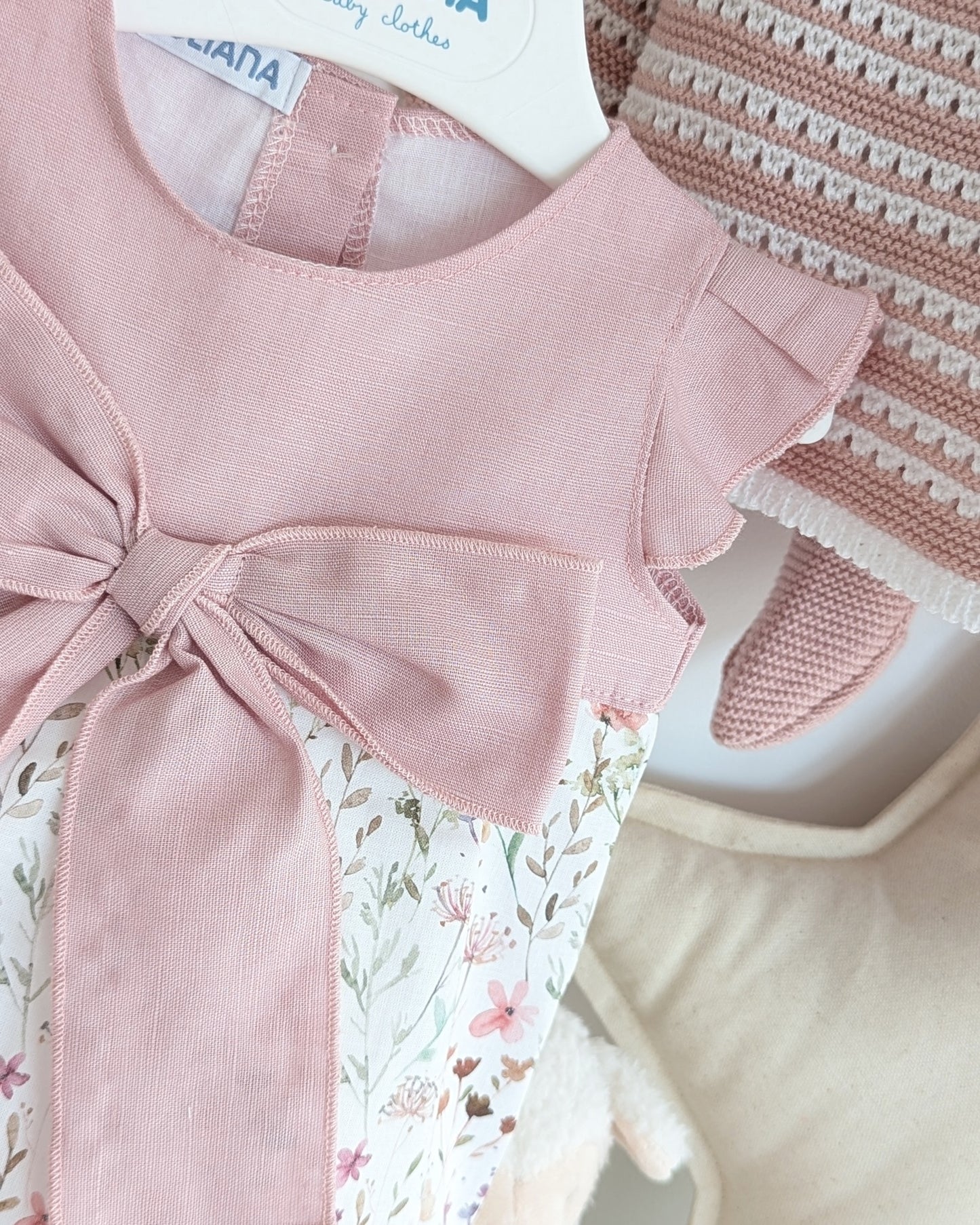 Pelele Tela Florecitas Maquillaje - Colección Siroco Juliana