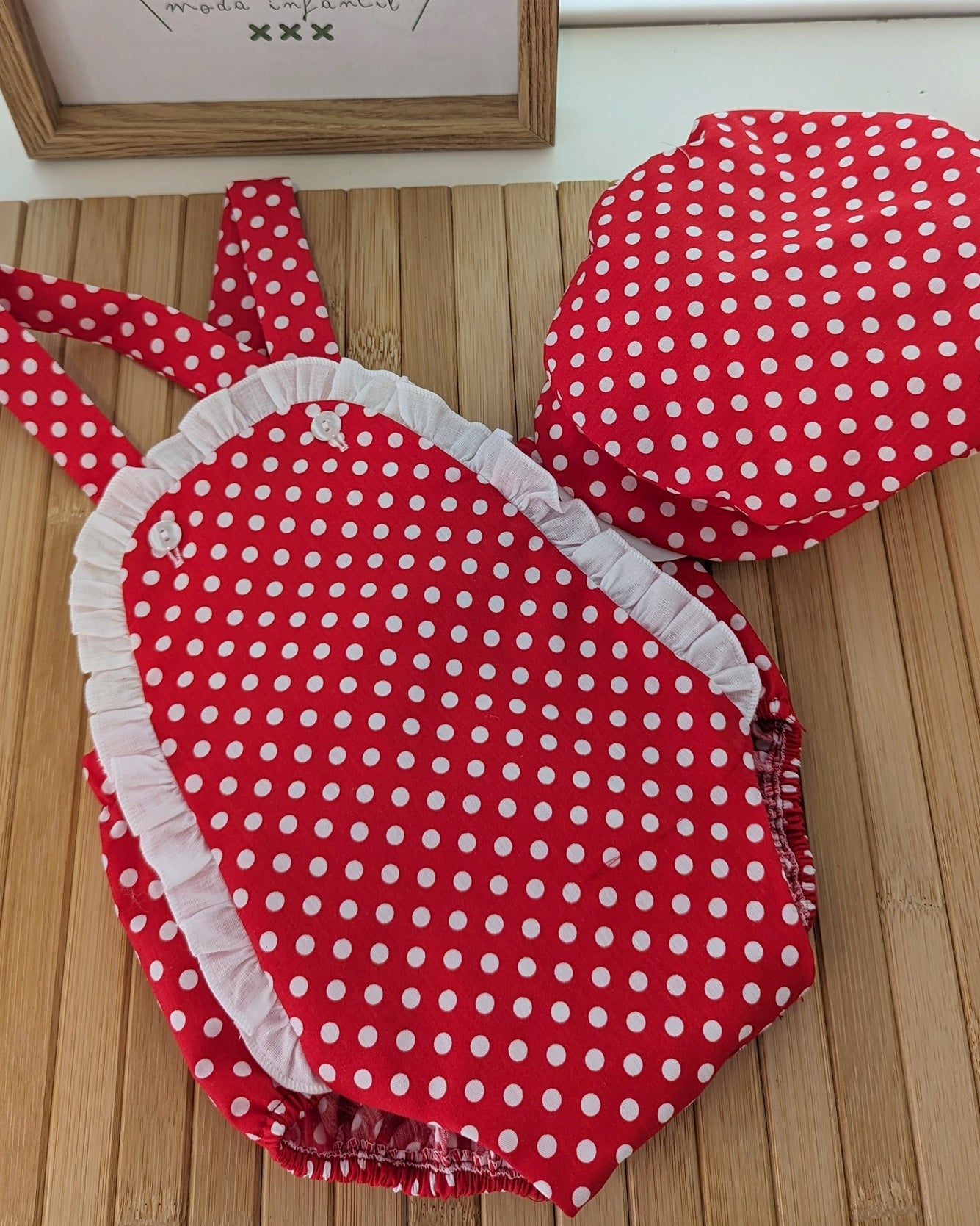 Ranita y Boina Flamenco Rojo