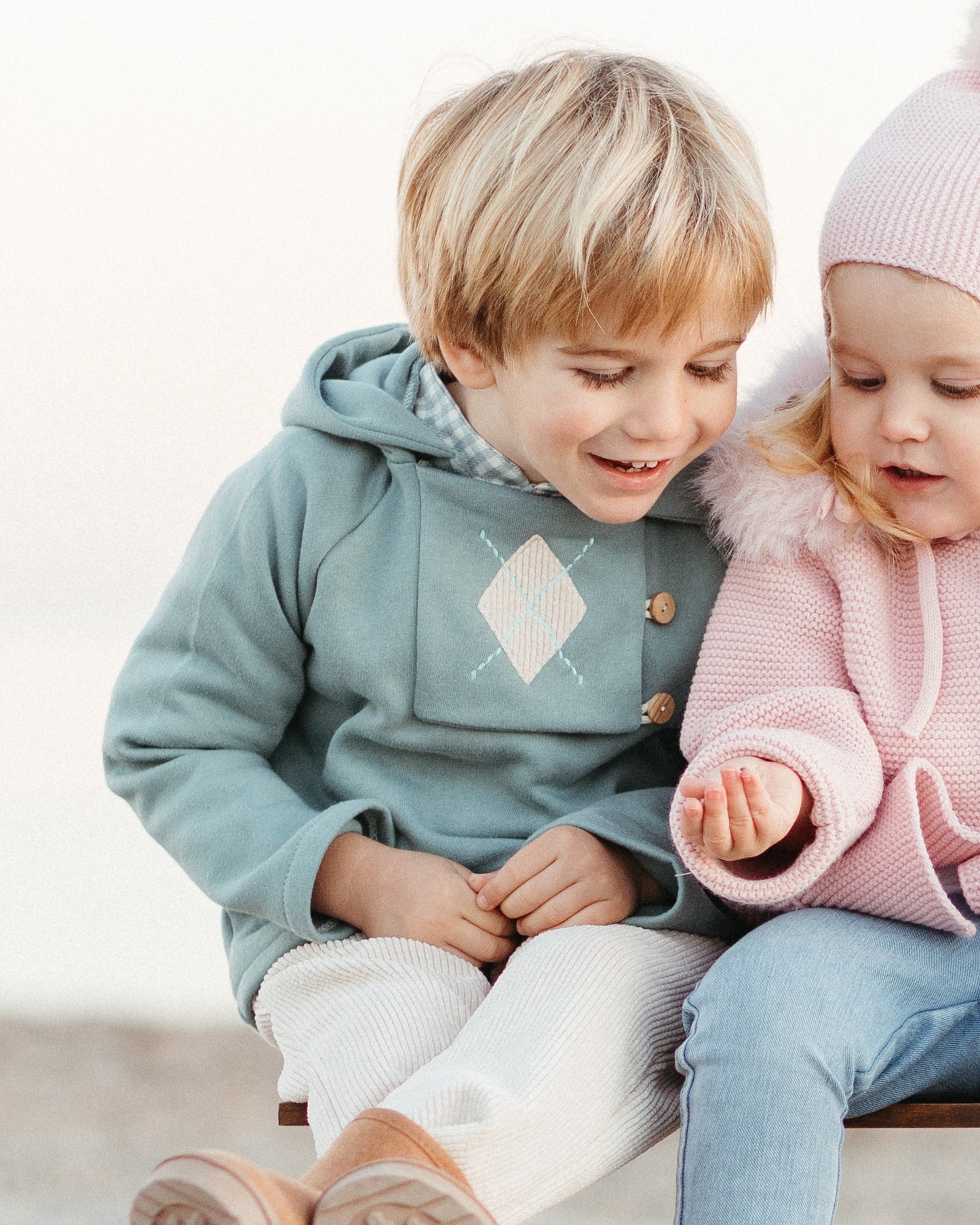 Valentina Bebes Moda Infantil Conjunto Camisa +sudadera Pant