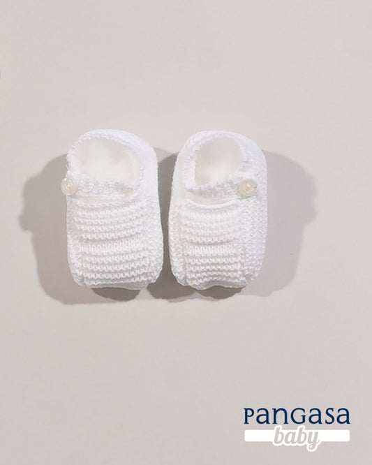 Sandalia Hebilla Marfil - Pangasa Baby